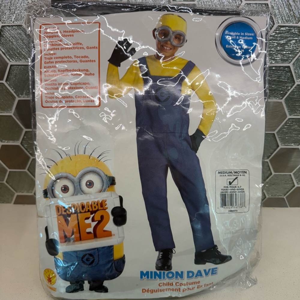 Despicable Me 2 Minion Costume for Kids